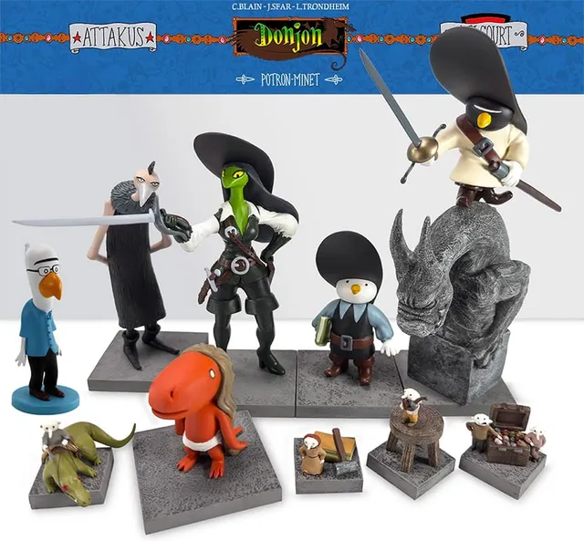 Attakus Donjon Potron-Minet coffret collector figurines 400 ex