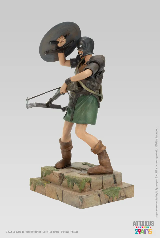 Attakus Prestige L'Inconnu Quête Oiseau Temps statue 1/10e 23,5cm