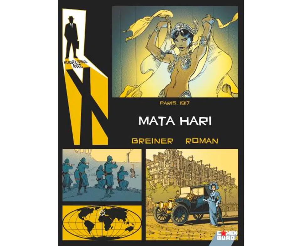 Attakus Rendez-vous avec X Mata Hari BD cartonnée 64 pages