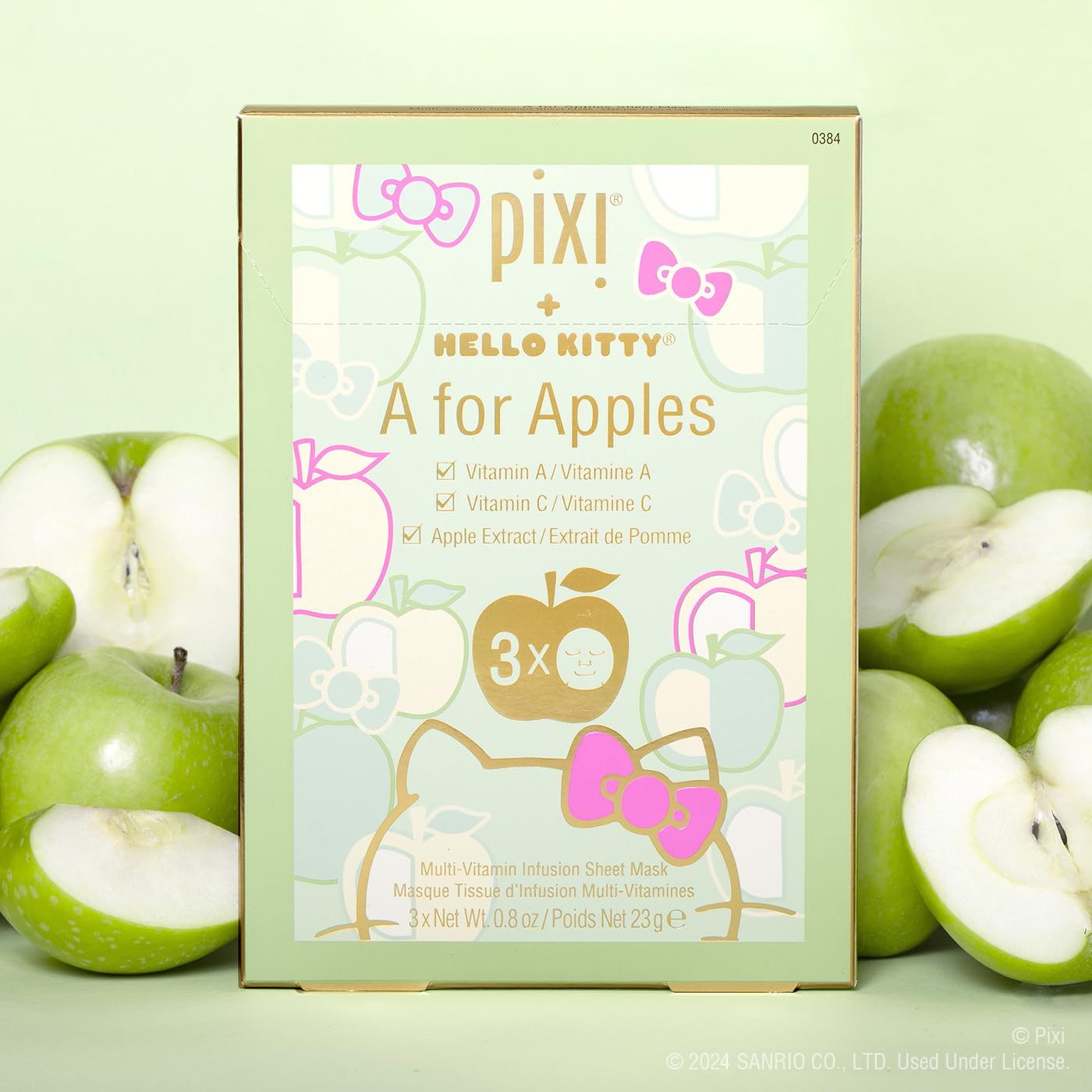 Pixi Vitamin-C A for Apples Masque Visage 3x23 g éclat