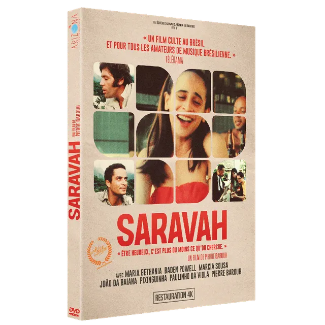 SARAVAH DVD Film Pierre Barouh DVD documentaire 4K 60min