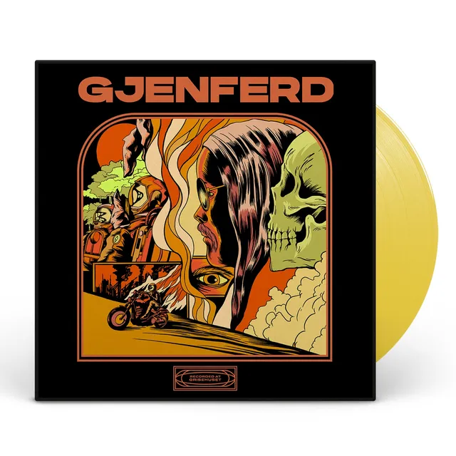 Apollon Records Gjenferd Gjenferd LP vinyle jaune édition limitée