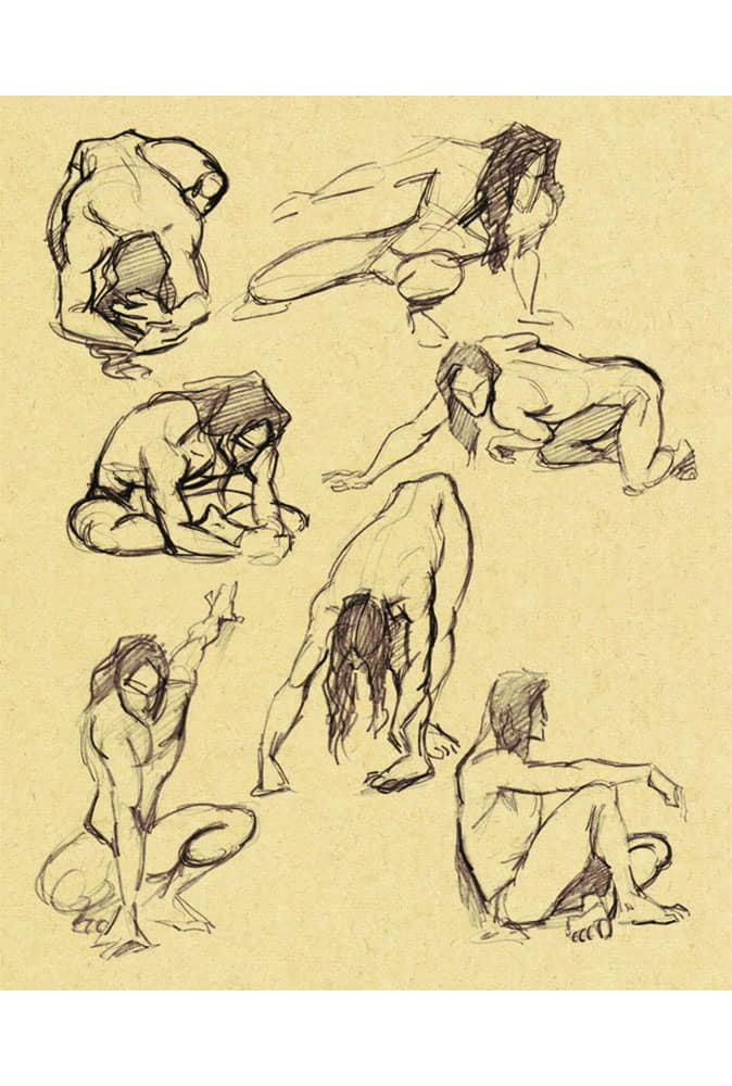 Attakus Sketchbook Guarnido carnet croquis broché 48 pages couleur