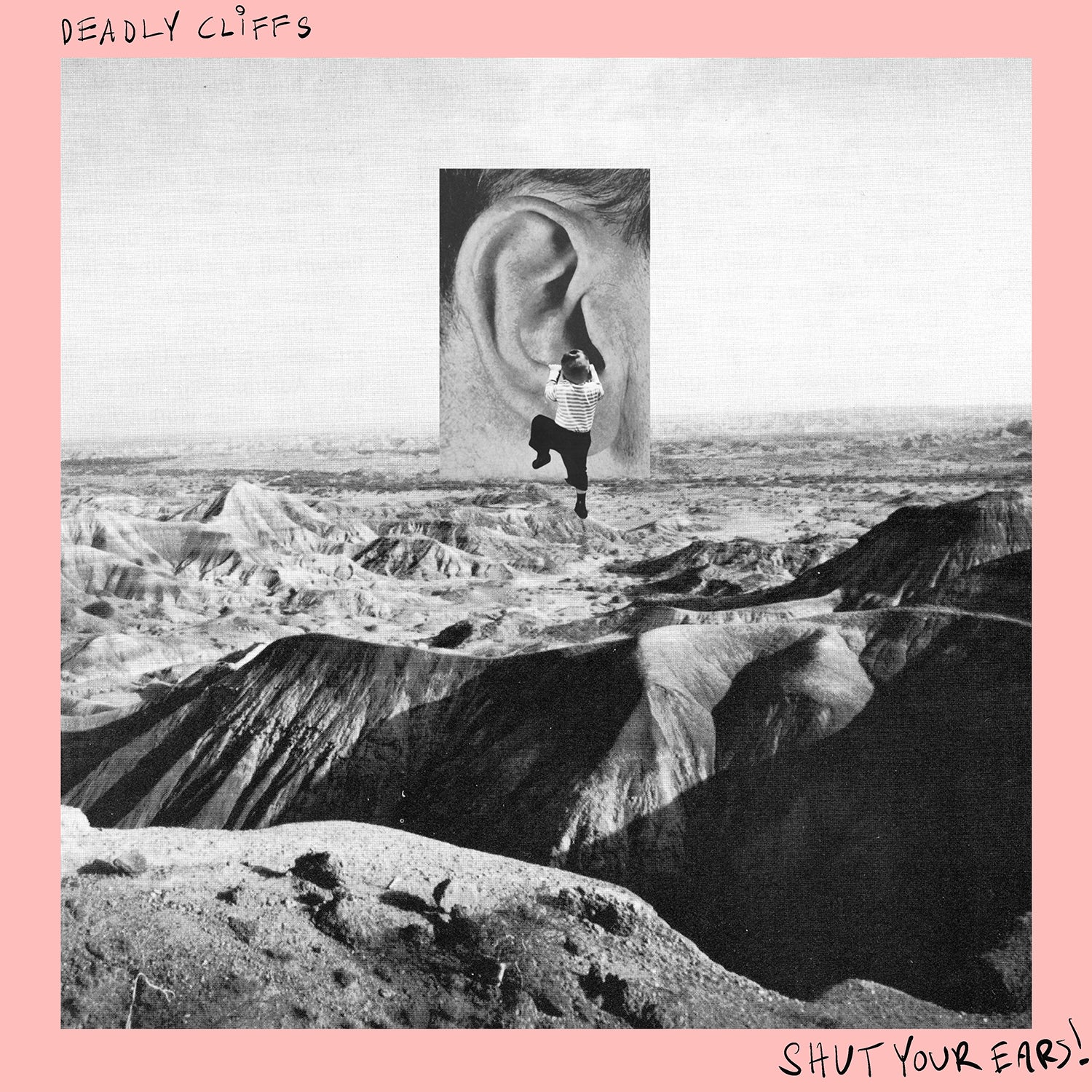 Apollon Records Deadly Cliffs Shut Ears LP rouge