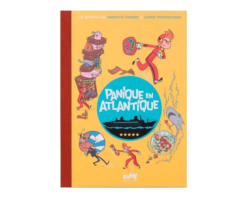 Attakus Collection Atlas Spirou Panique Atlantique tirage luxe