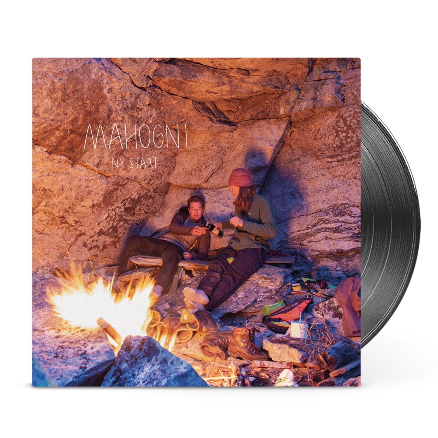 Apollon Records Mahogni Ny Start LP noir reggae