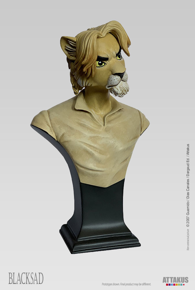 Attakus Blacksad Chad Lowell B430 buste résine 17 cm