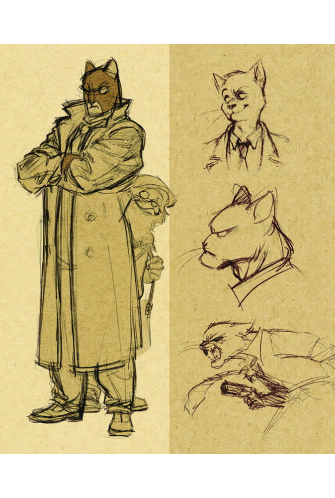 Attakus Sketchbook Guarnido carnet croquis broché 48 pages couleur