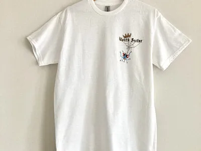 Youth Sector Spider Design t-shirt blanc araignée