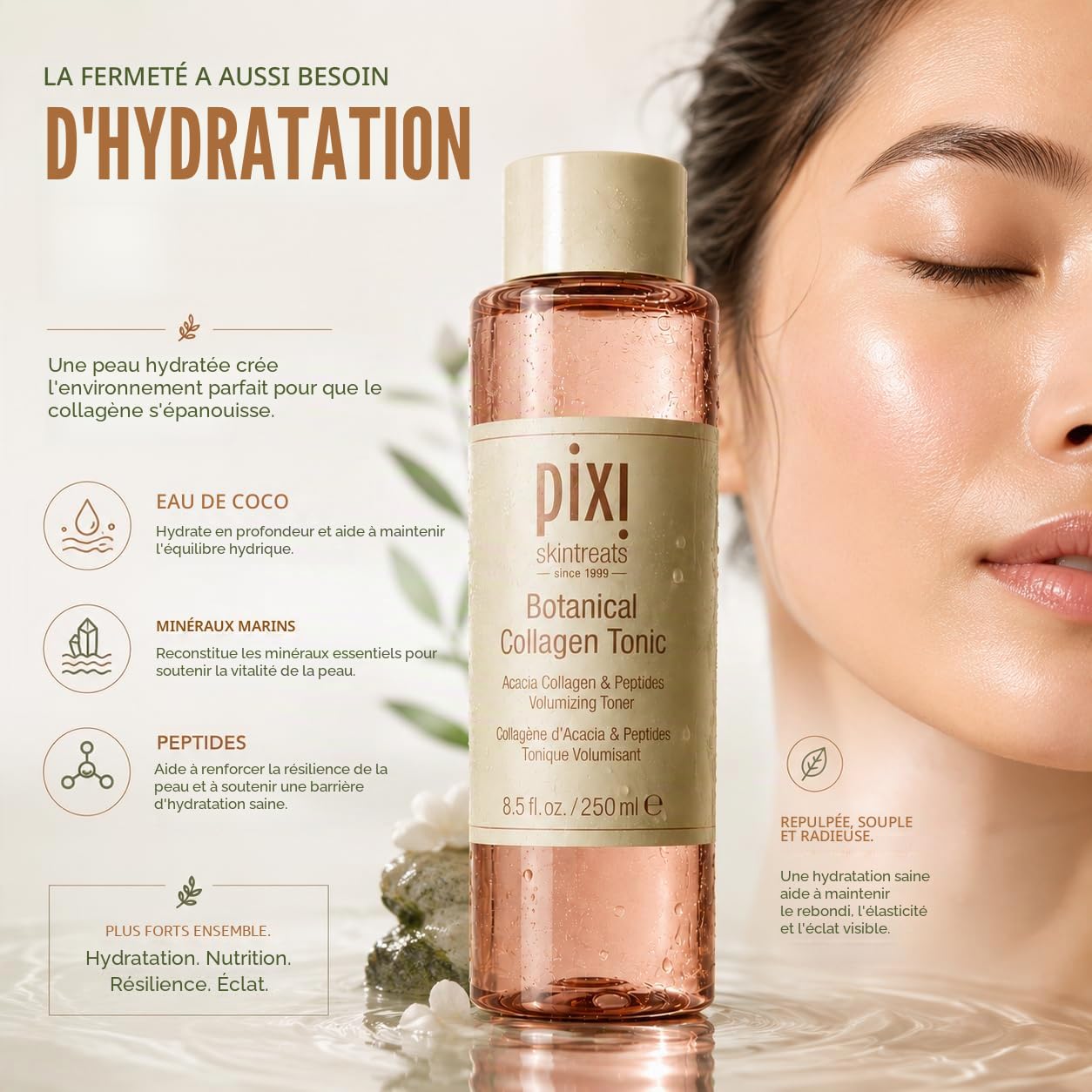 Pixi Botanical Collagen Tonic lotion peptides 100 ml