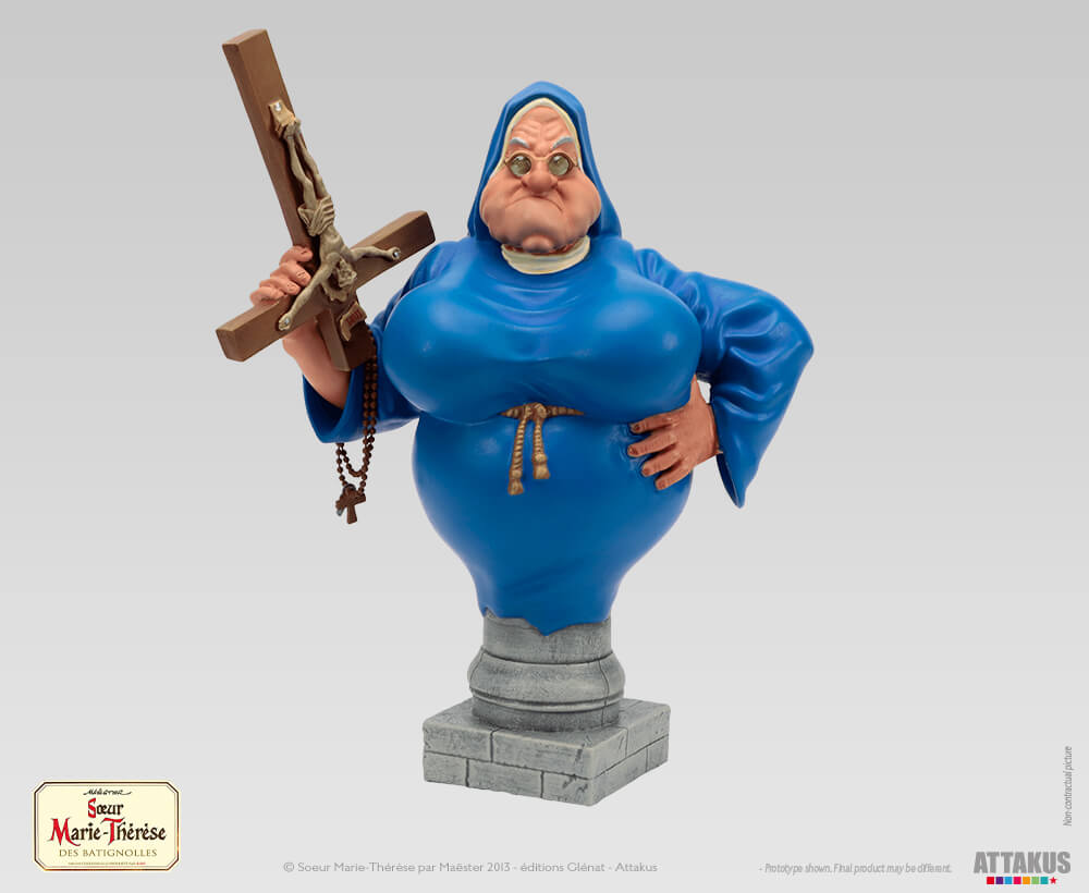 Attakus Prestige Sœur Marie-Thérèse statue résine 21 cm