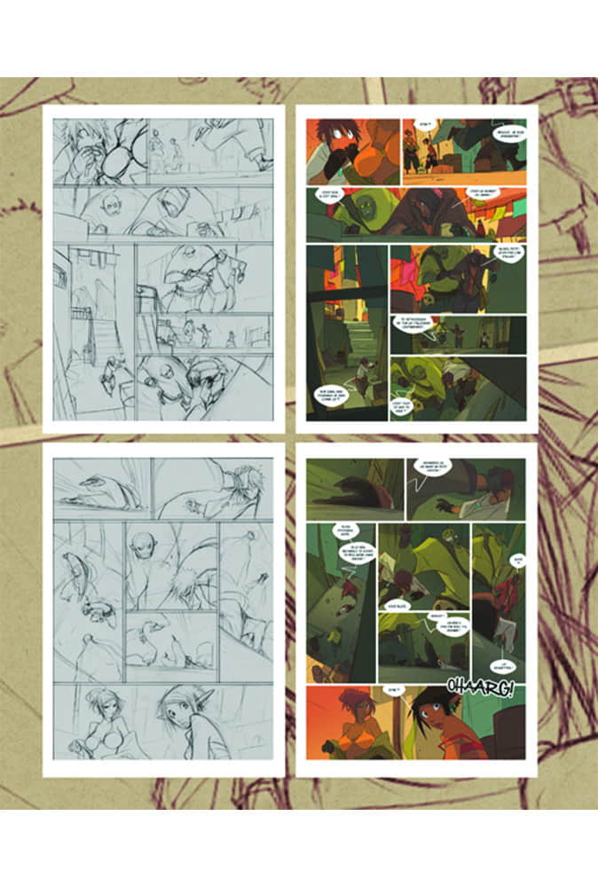 Attakus Collection Atlas Sketchbook Grelin livre 48 pages