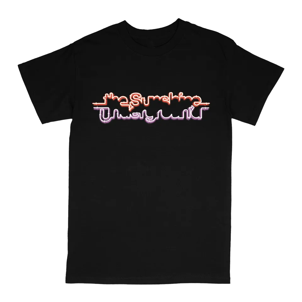 The Sunshine Underground Logo t-shirt noir coton