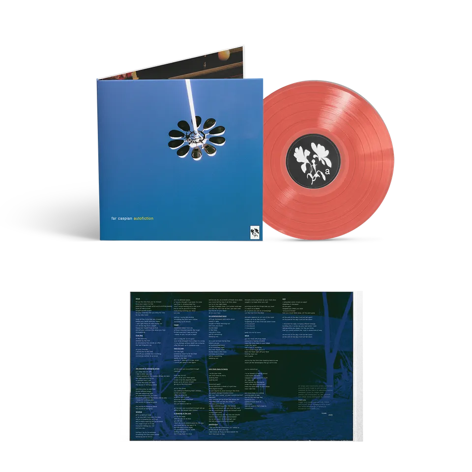 Far Caspian Autofiction disque vinyle rouge translucide LP