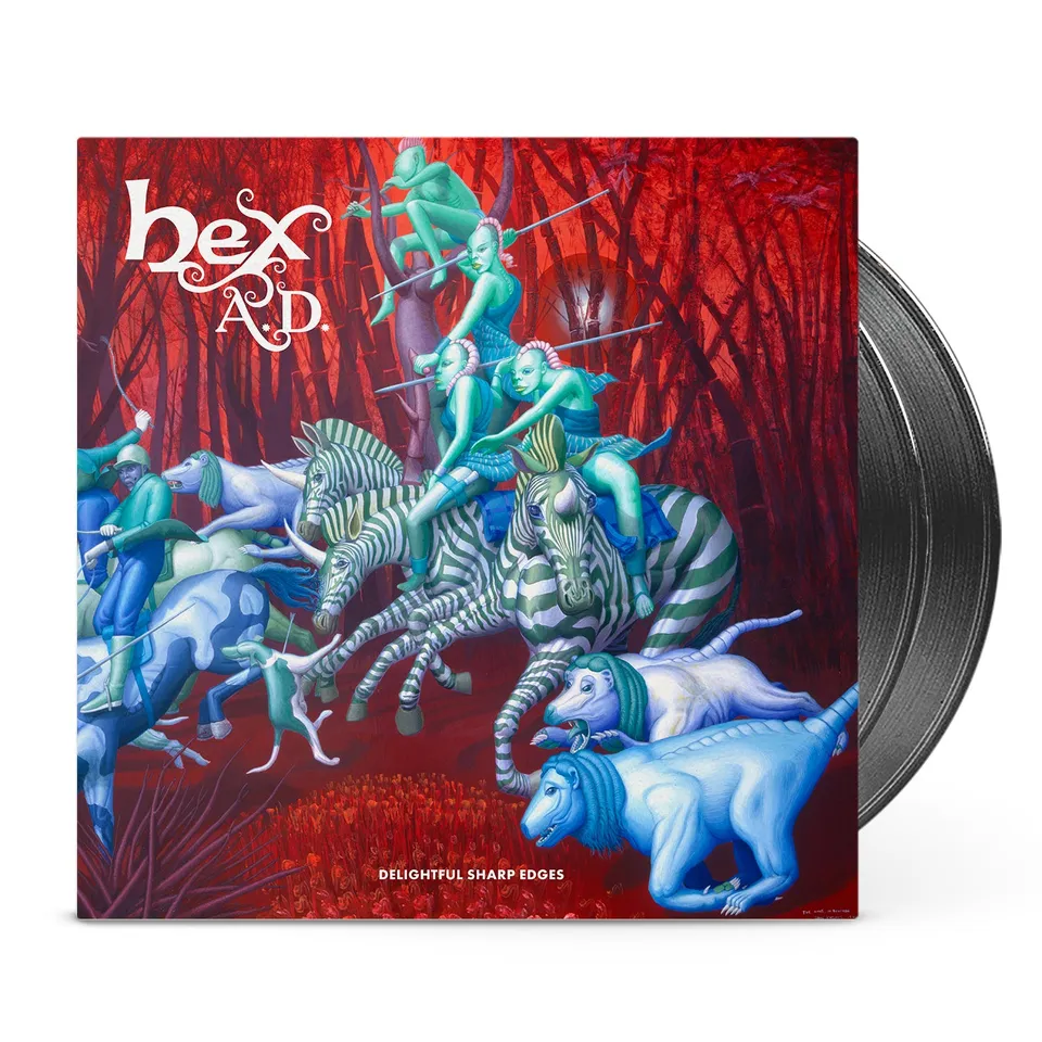 Apollon Records Hex A.D. Delightful Sharp Edges 2LP vinyle noir