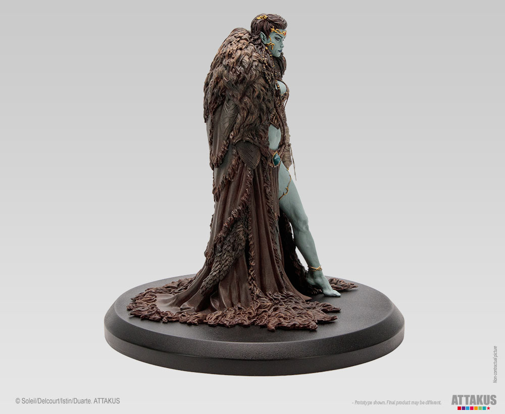 Attakus Femmes d'auteur Vaalann Elfe bleue statuette 22 cm limitée
