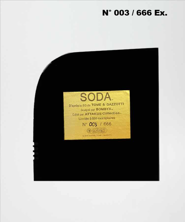 Attakus Collection Prestige Soda statue résine 25 cm 003/666
