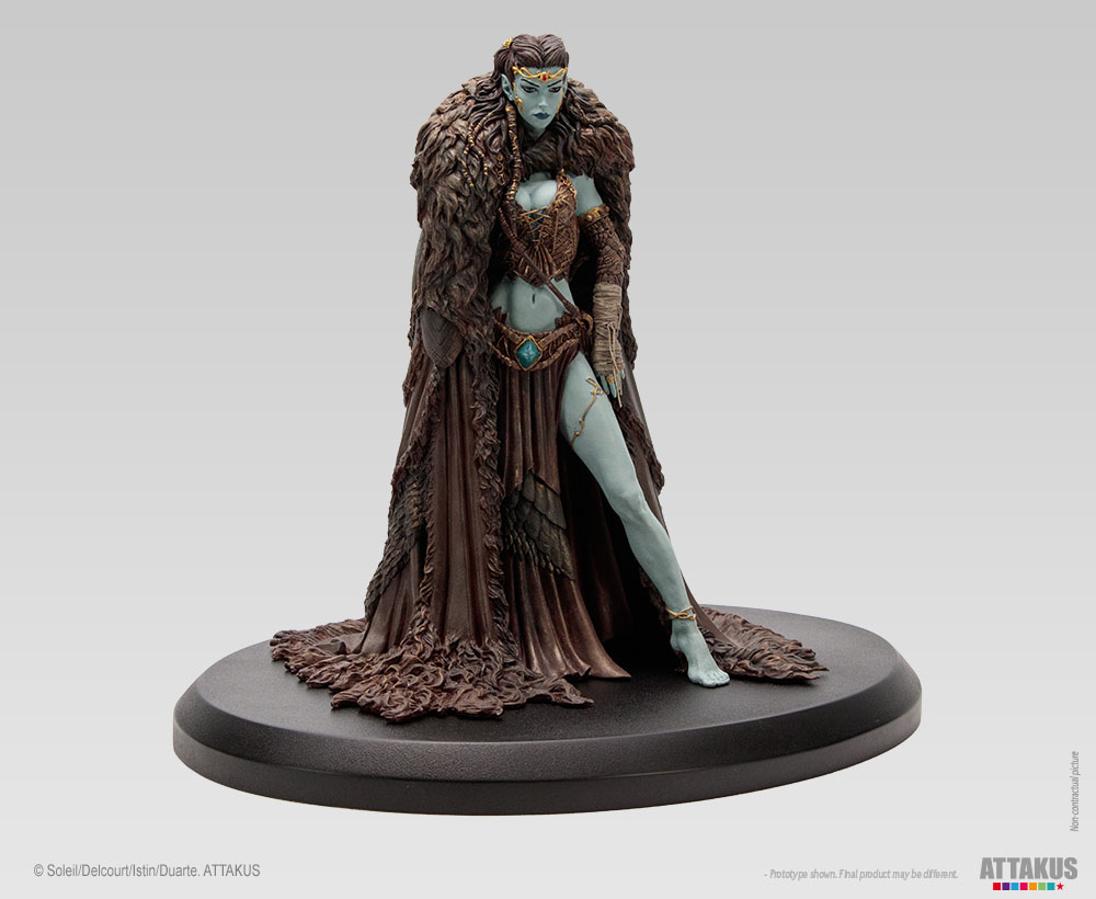 Attakus Femmes d'auteur Vaalann Elfe bleue statuette 22 cm limitée