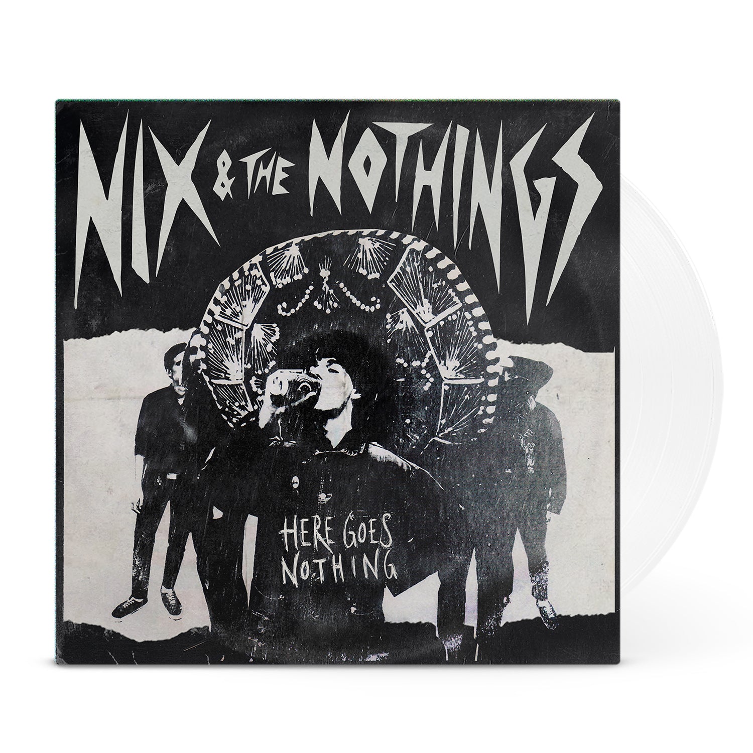 Apollon Records Nix Here Goes Nothing LP vinyle blanc