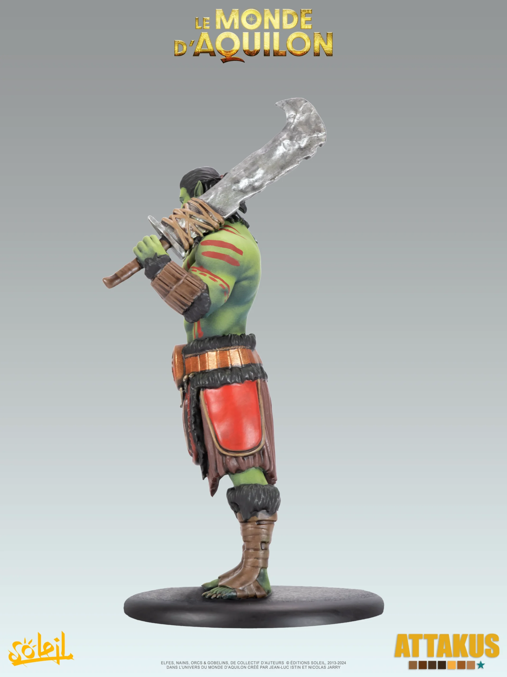 Attakus Prestige Figurine Turuk Masque Elfes 120 mm