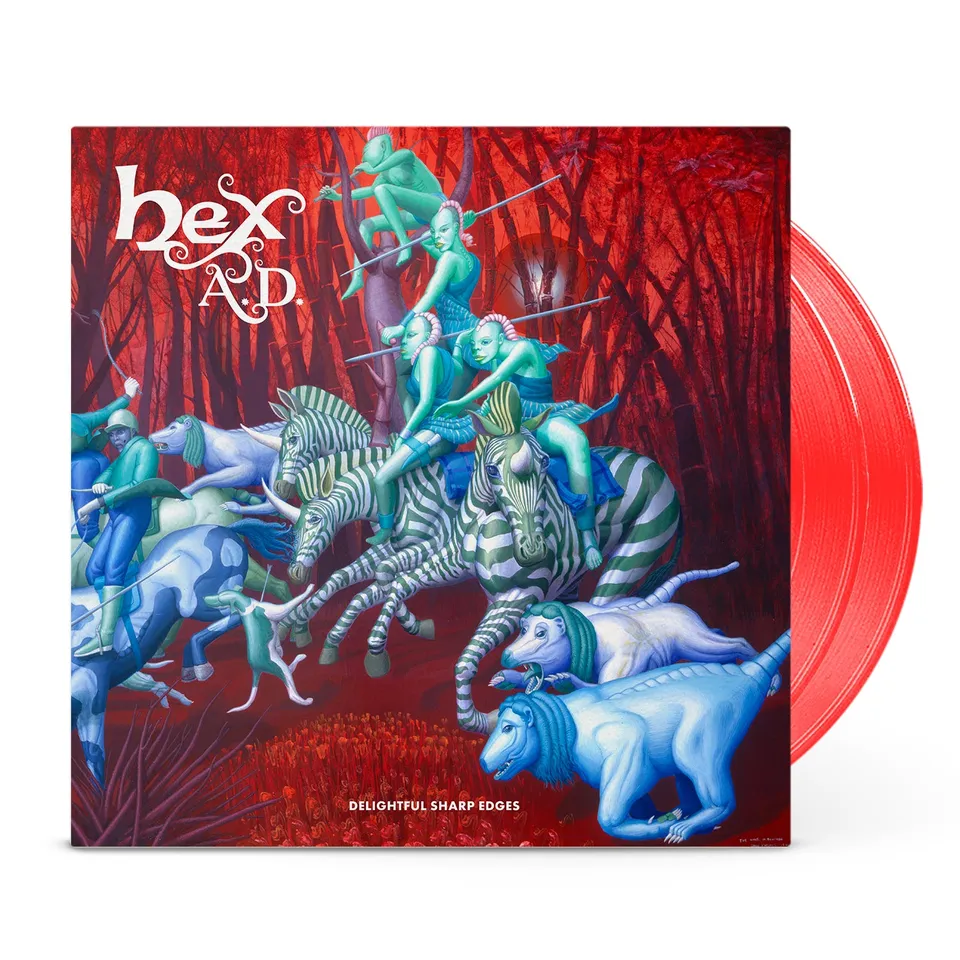 Apollon Records Hex A.D. Delightful Sharp Edges double vinyle rouge