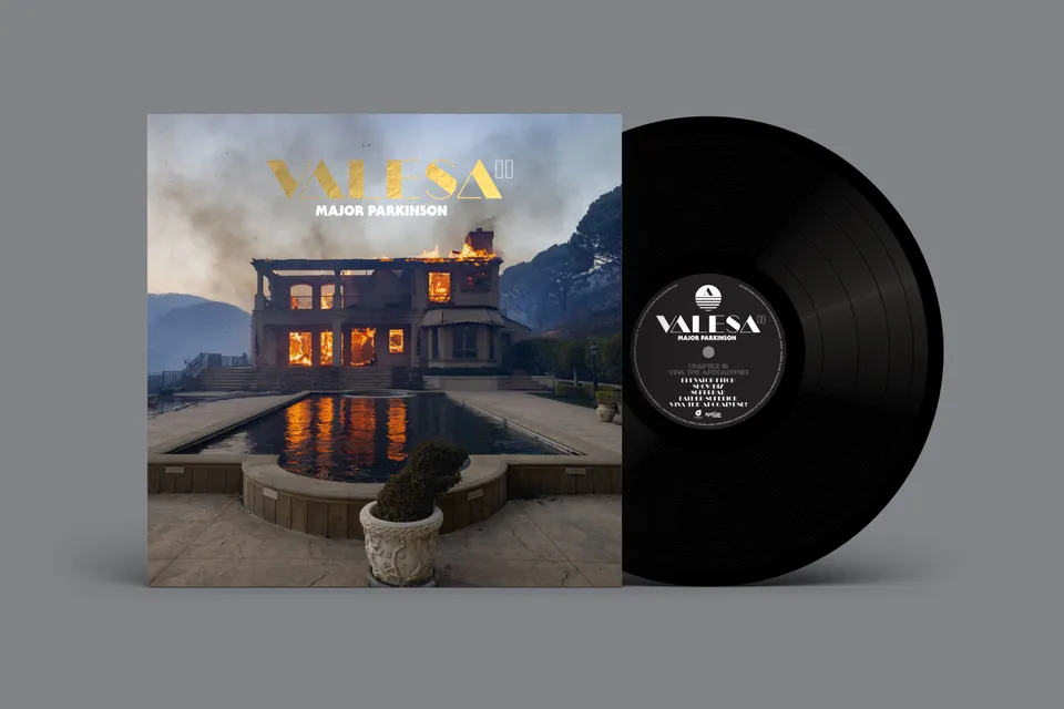 Apollon Records LP Major Parkinson Valesa Chapter II vinyle noir gatefold