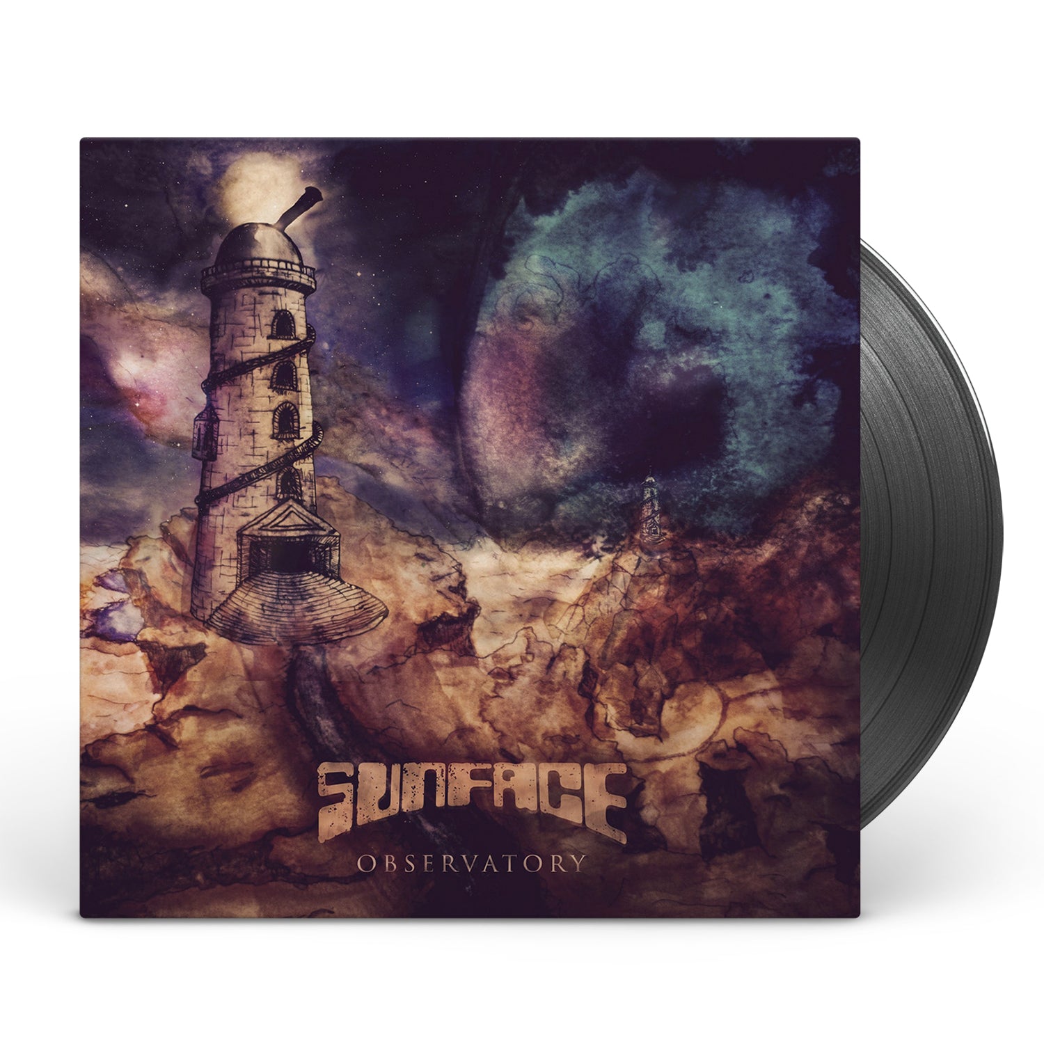 Apollon Records Sunface Observatory vinyle noir