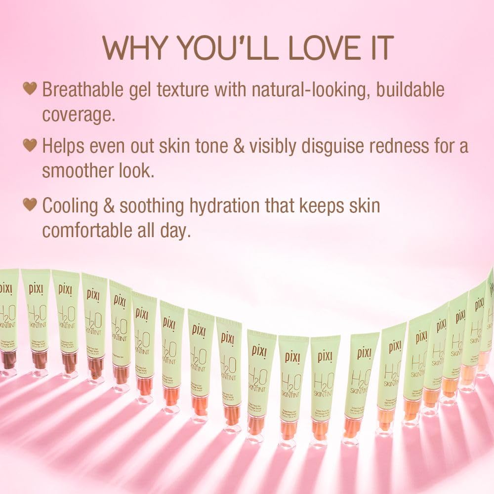 Pixi ColourTreats H2O SkinTint gel teinté Nude 35 ml