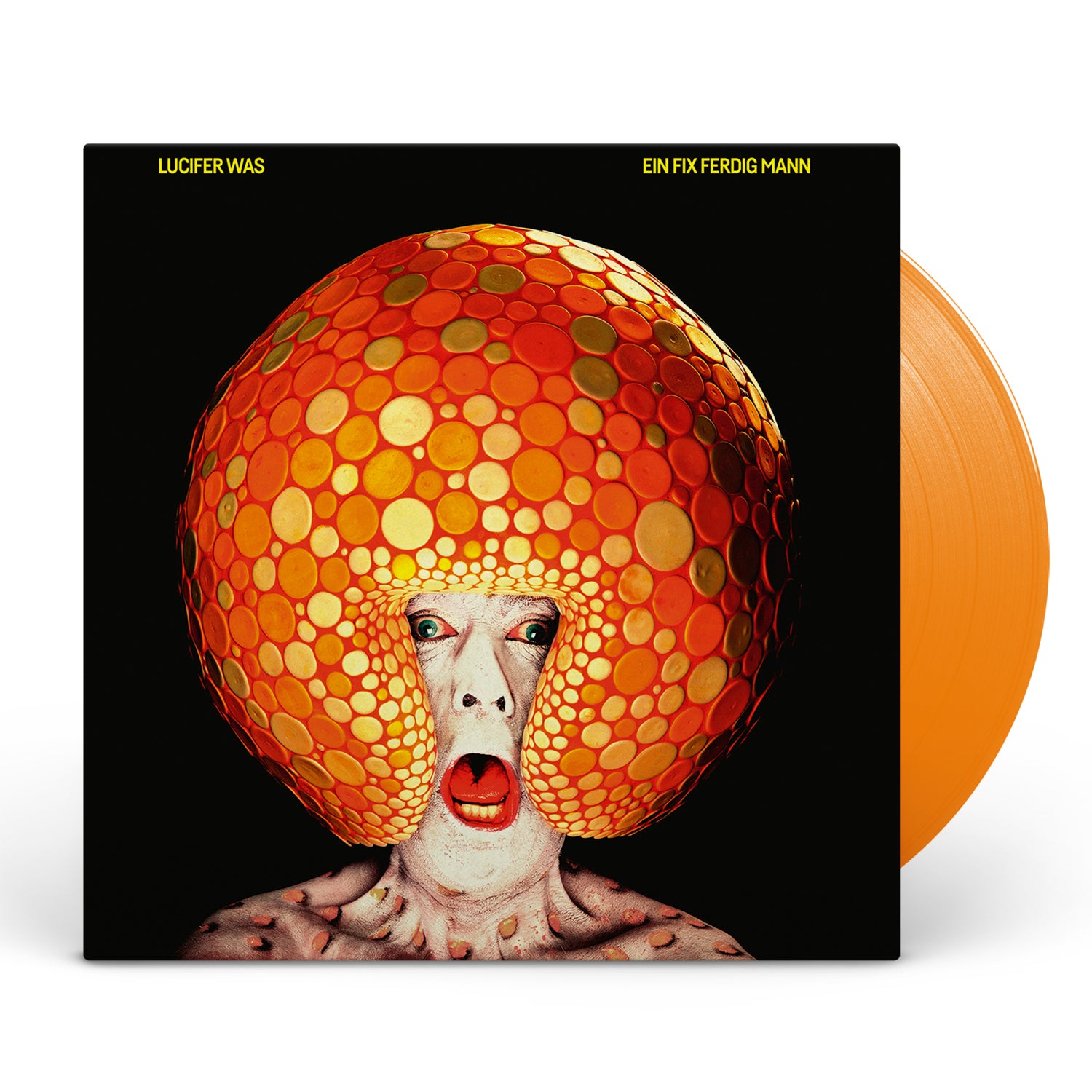 Apollon Records Lucifer Was Ein Fix Ferdig Mann LP vinyle orange