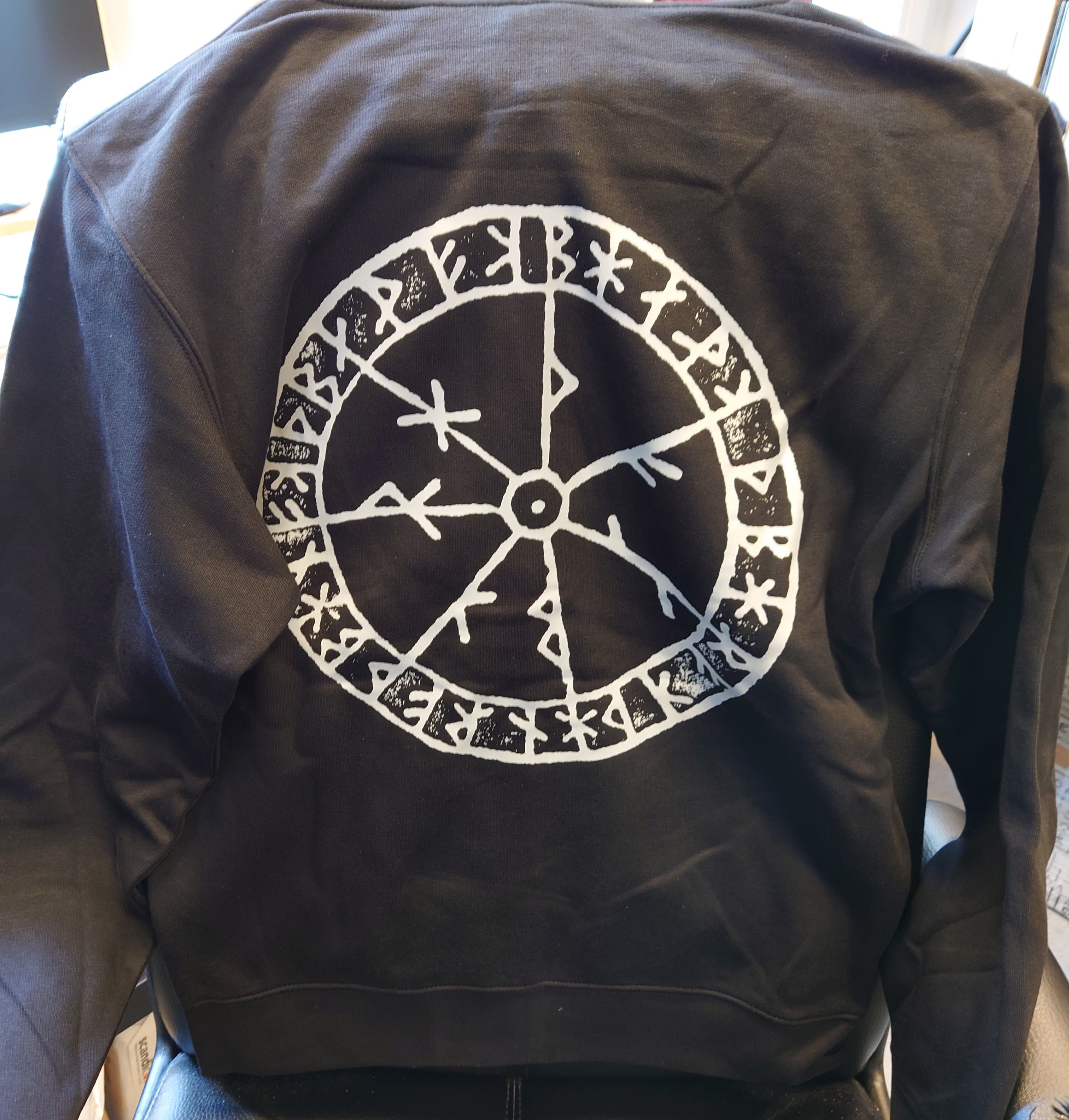 Apollon Records Ym:stammen Logo sweat zip capuche noir
