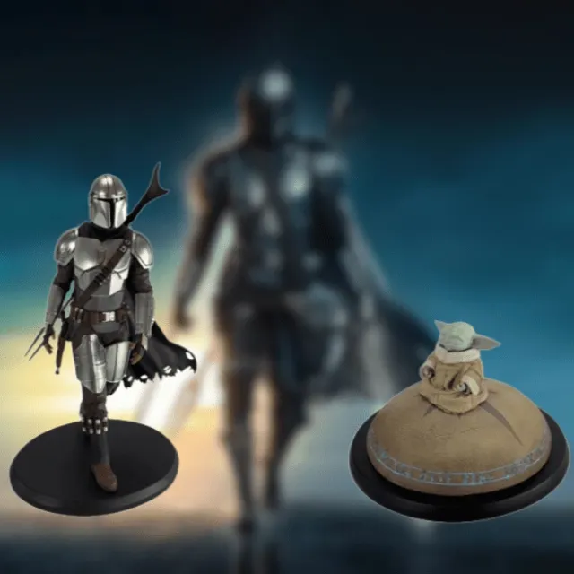 Attakus Classique Mandalorian & Grogu Summoning the Force 1/5e pack