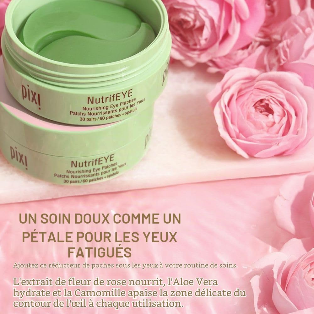 Pixi Skintreats NutrifEYE patch yeux rose 30 paires