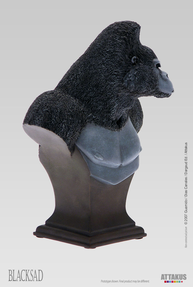 Attakus Blacksad B401 Jake Ostiombe mini-buste résine 17 cm