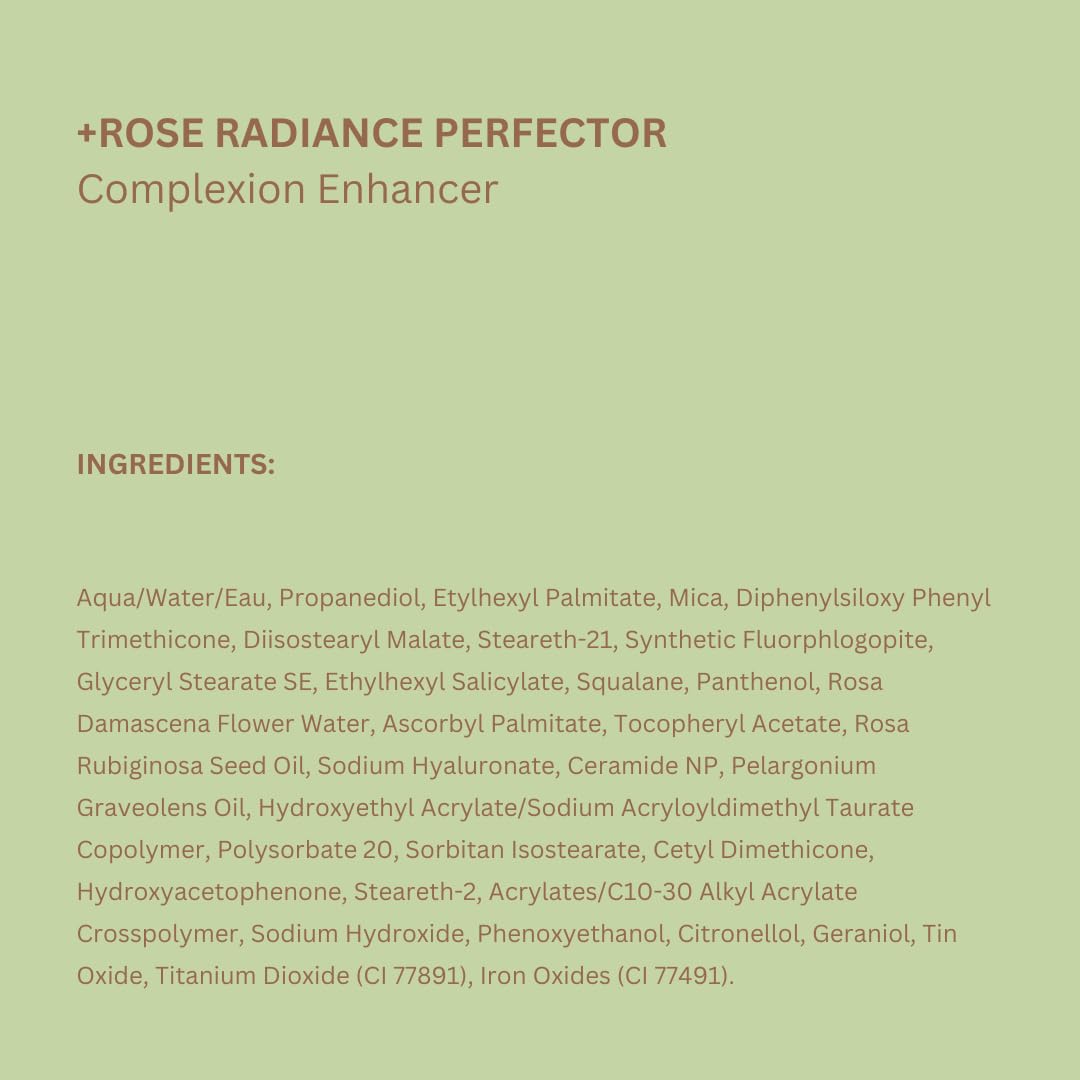 Pixi Rose Radiance Perfector base éclat 25 ml eau de rose