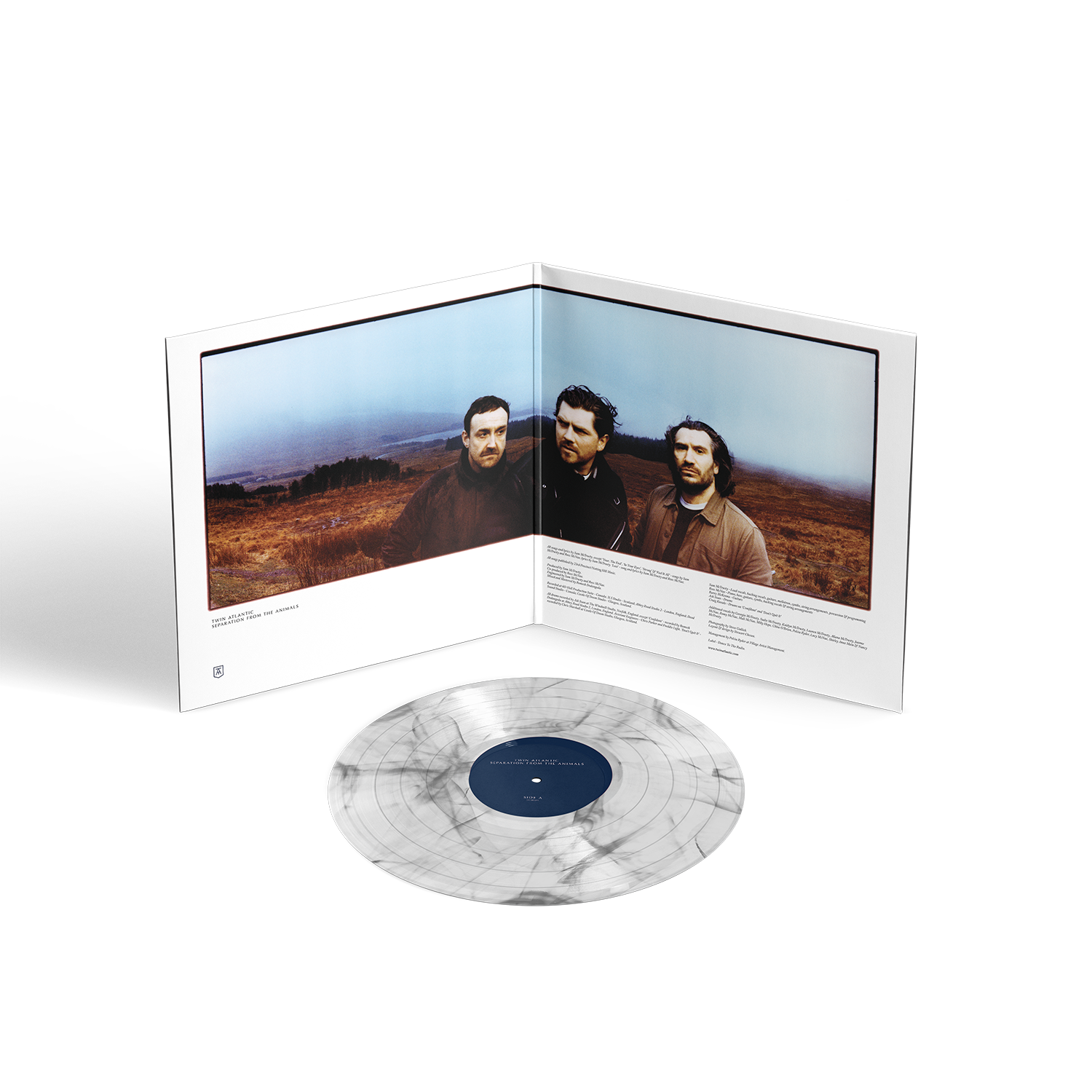 Twin Atlantic Separation from the Animals vinyle marbré