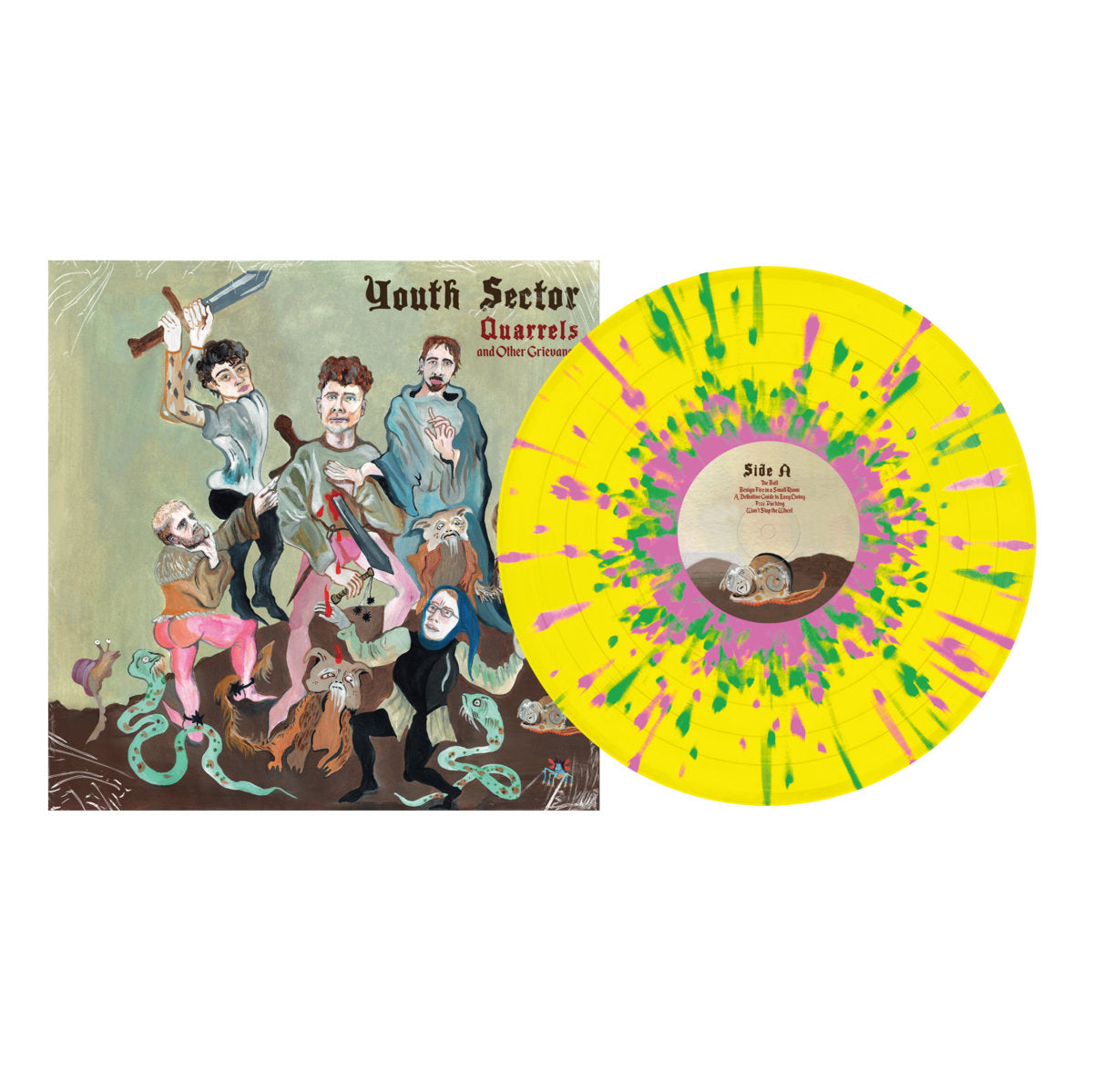 Youth Sector Quarrels Vinyle 12" splatter couleur