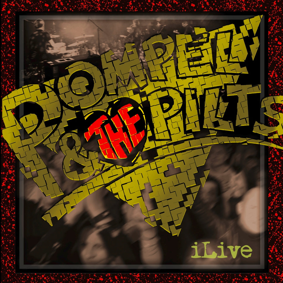 Apollon Records iLive Pompel & The Pilts vinyle noir LP