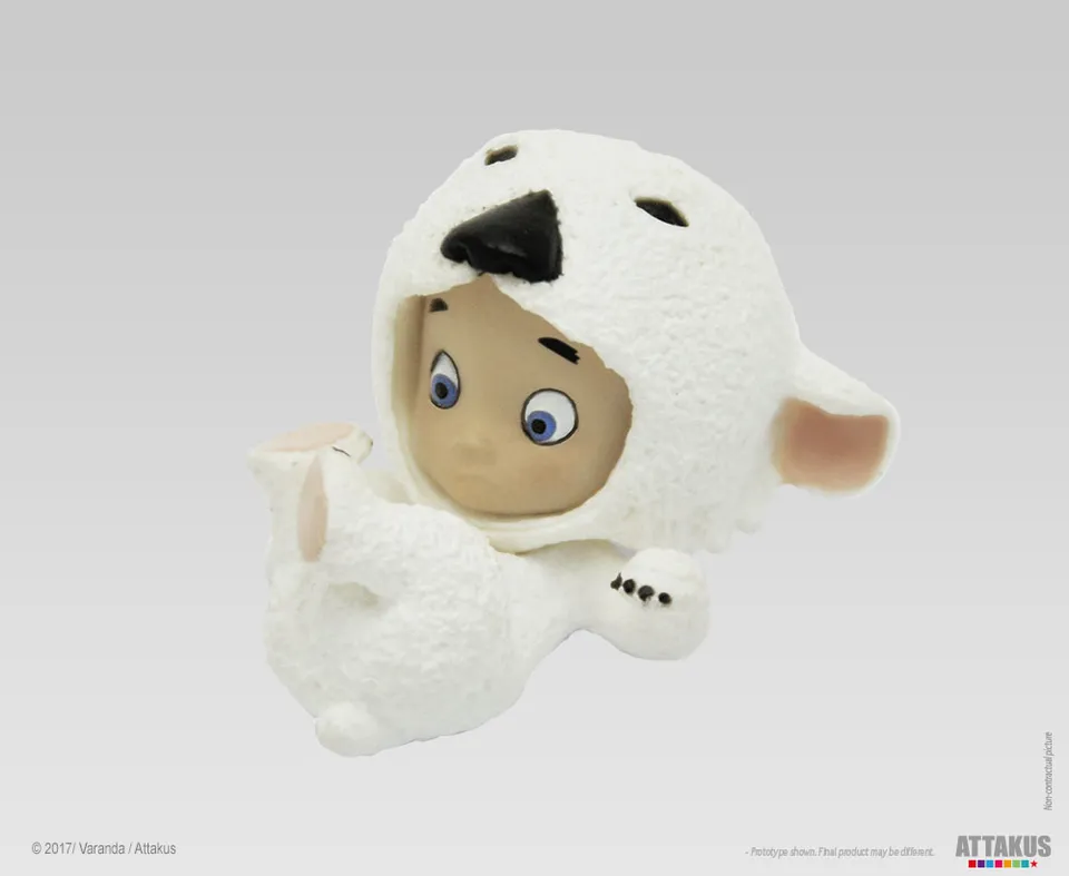 Attakus Atlas Les Littles ours polaire figurine PVC 4,5 cm