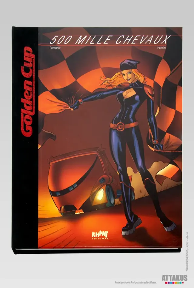 Attakus Atlas Golden Cup tome 2 tirage de luxe 60 pages
