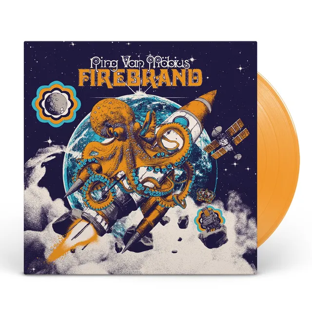 Apollon Records Ring Van Möbius Firebrand LP orange 500 ex