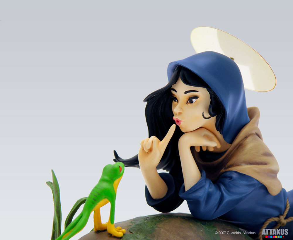 Attakus Femmes d’auteur Sainte Ulphe figurine 12 cm