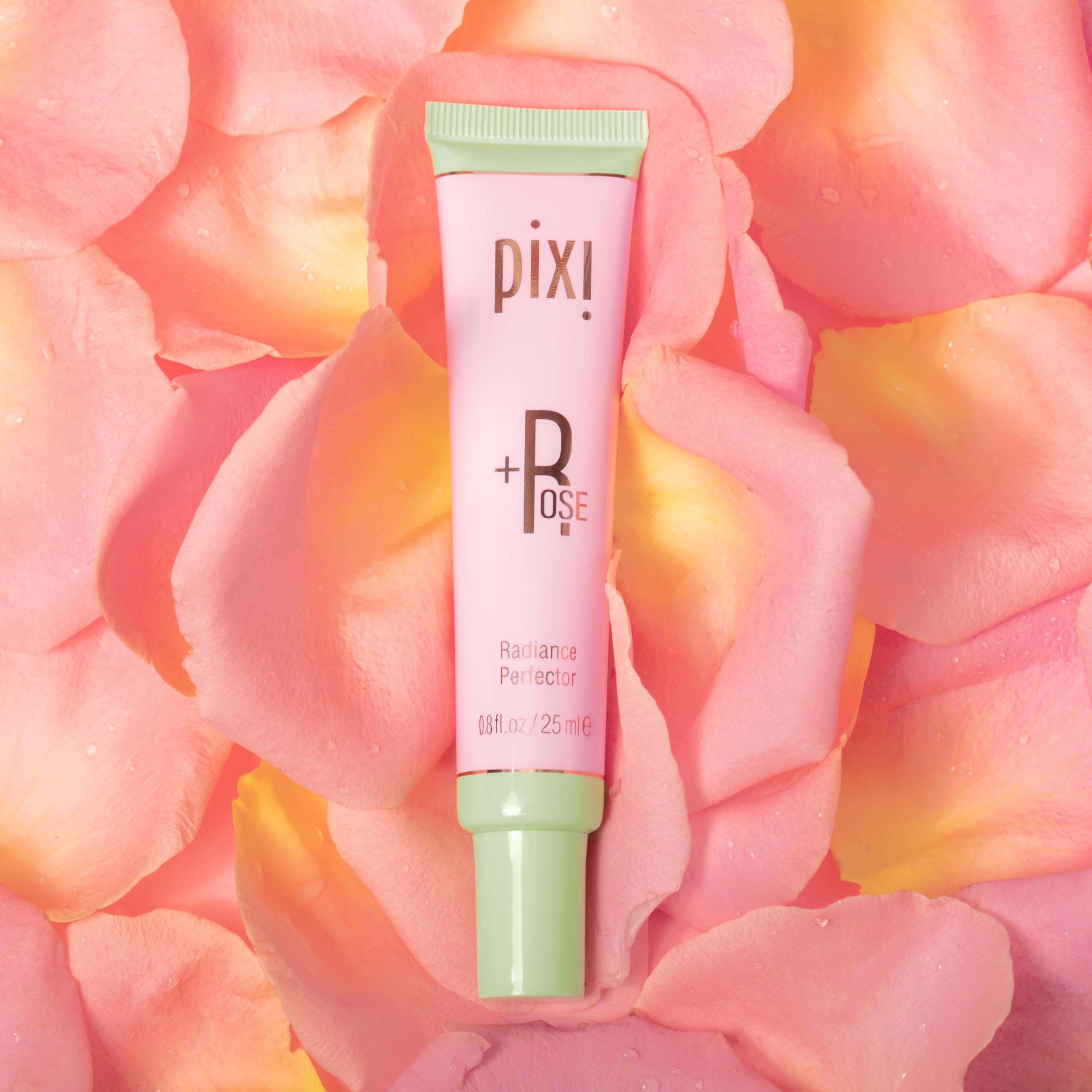 Pixi Rose Radiance Perfector base éclat 25 ml eau de rose