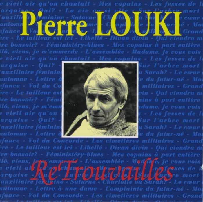 SARAVAH CD Pierre Louki ReTrouvailles CD 25 chansons hommage