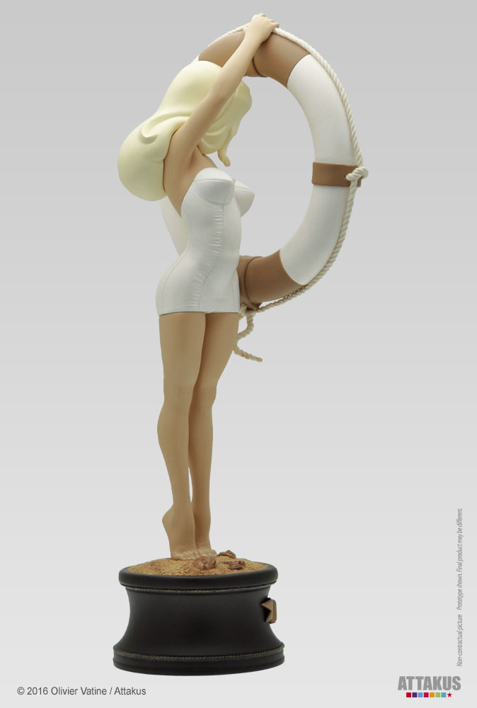 Attakus Prestige Vicki Riviera statue résine 55 cm 150 ex