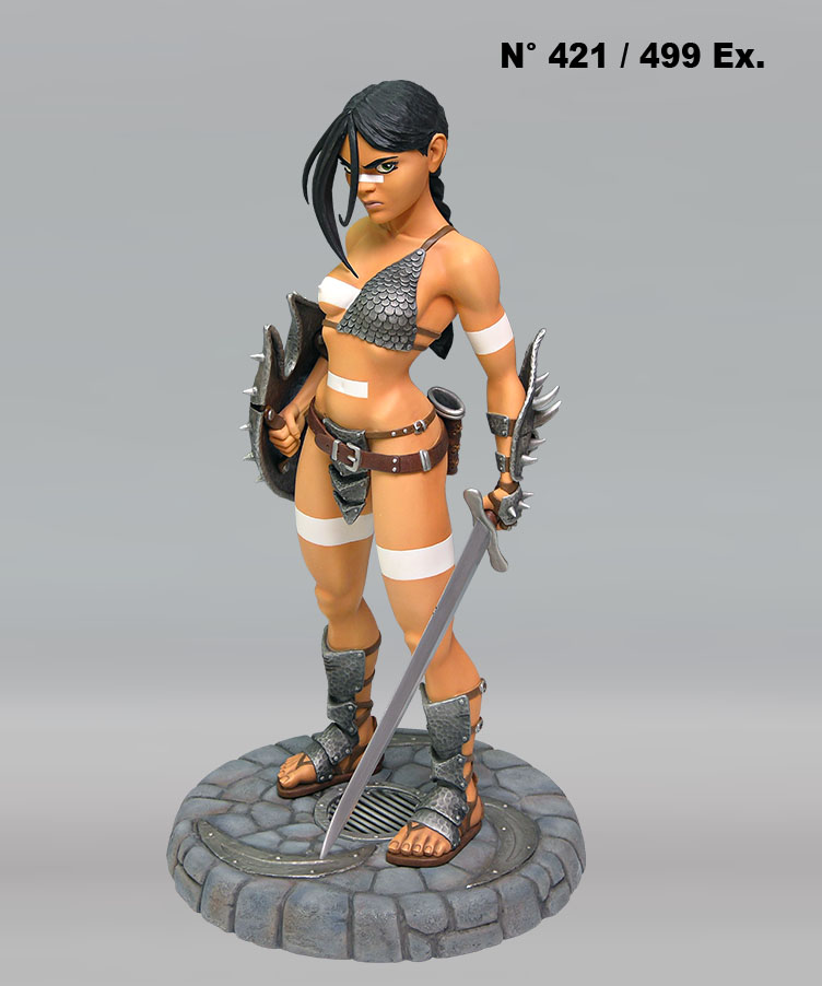Attakus Nävis Guerrière n°421/499 Statue 49 cm résine