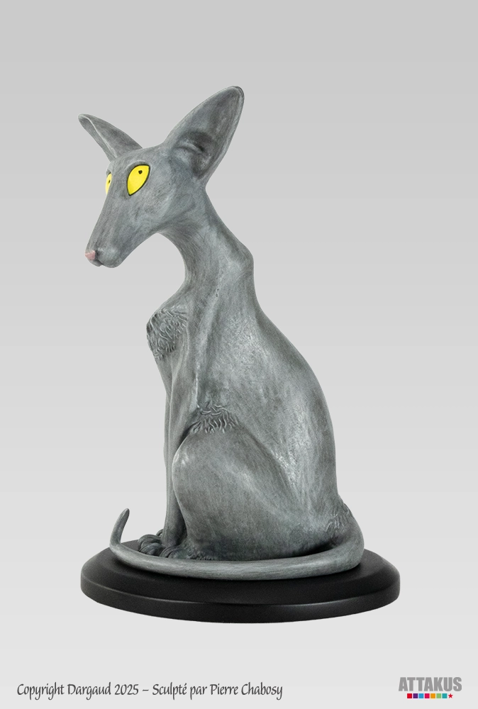 Attakus Prestige Chat du Rabbin statuette couleur 15 cm