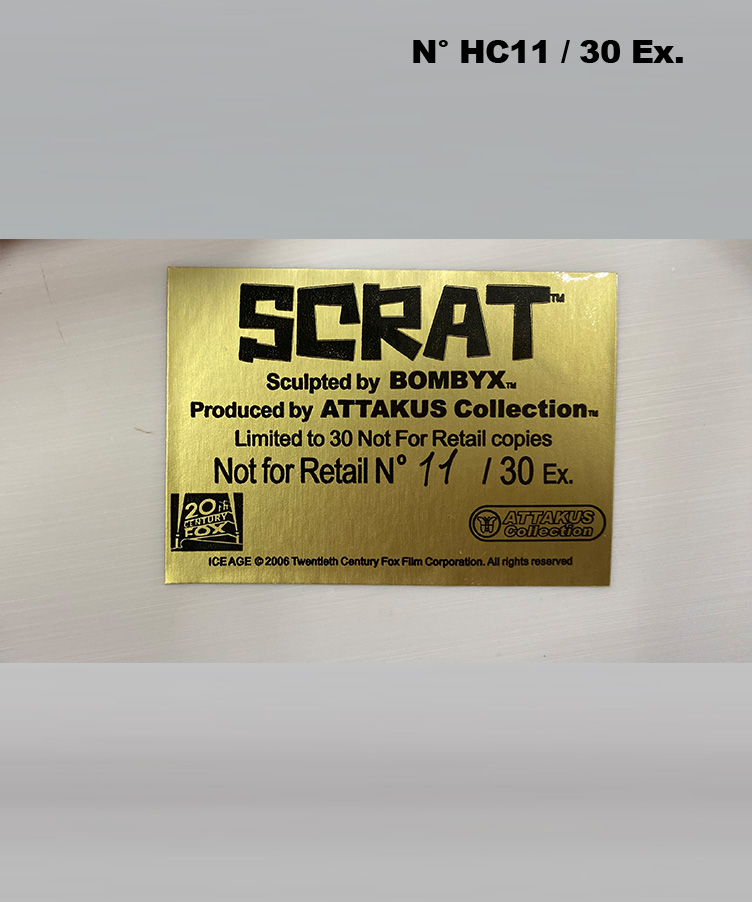 Attakus Scrat HC 11/30 statuette 14 cm 1ère édition
