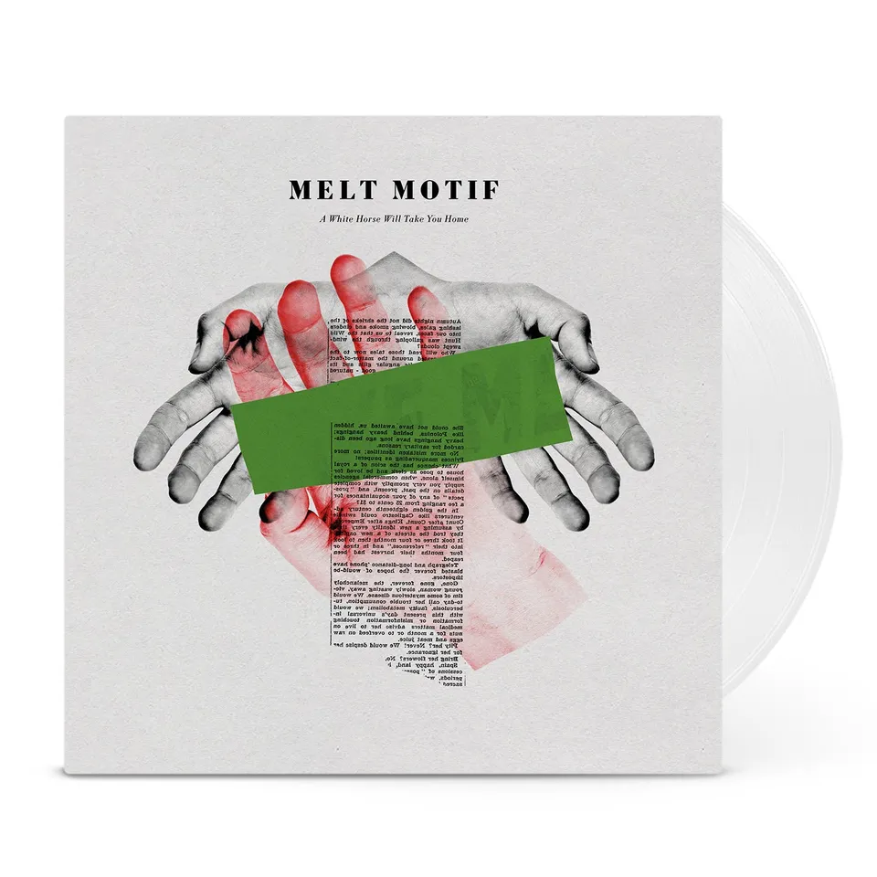 Apollon Melt Motif White Horse vinyle blanc LP gatefold
