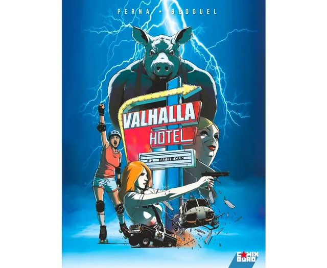 Attakus Atlas Valhalla Hotel Tome 2 BD cartonnée 64 pages