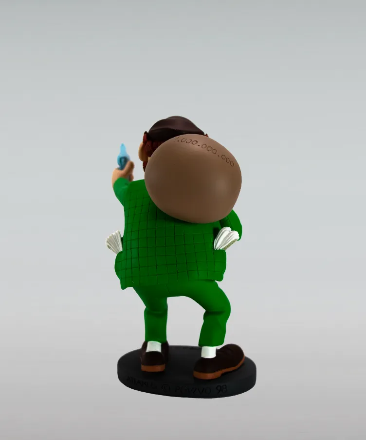 Attakus Prestige Ribouldingue Pieds Nickelés statuette 13 cm n°007